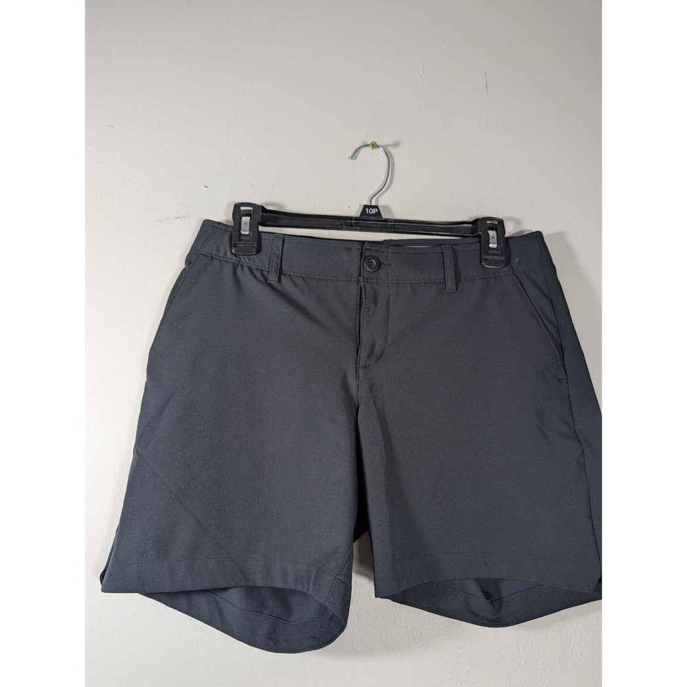 Shorts under armour fitted heat gear size 6 shorts Navy